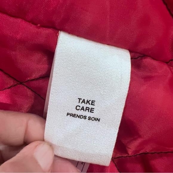 Avec Les Filles Faux Leather long Jacket Size L - Picture 5 of 9